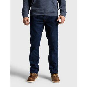 Origin Men Size 32 32x32 Dark Wash Indigo Blue Delta 68 Legit Fit Straight Jeans